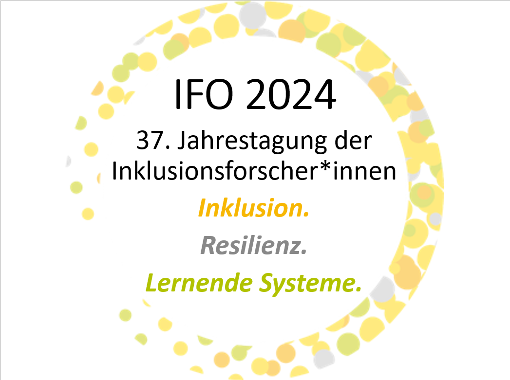 me_HeLi-D bei der 37. Jahrestagung für Inklusionsforscher*innen (IFO)